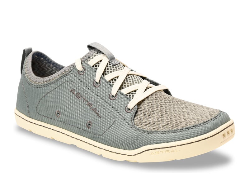 Astral Men's Loyak Shoes - Barefoot, Quick-Drying, Minimalist Sneaker for Casual Wear, Water Sports, Travel, & Hiking - Gray/White - Men's 9 - Image 1